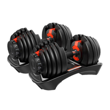 Load image into Gallery viewer, $299.98 Pair (2) Adjustable Dumbbells
